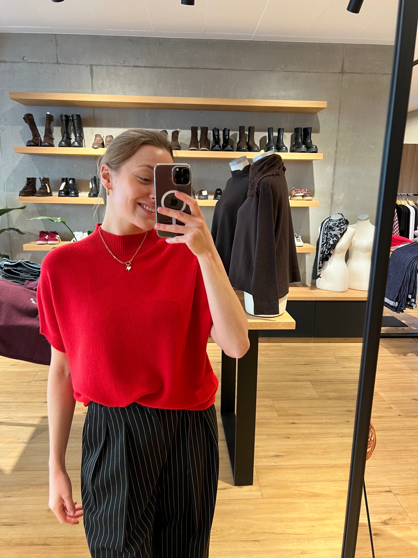 Pulli "Pansy 1/2arm Stehkragn" - Versch. Farben