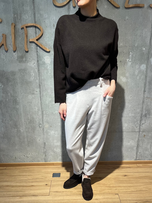 Cambio-Hose "Orchid" Milky Greige