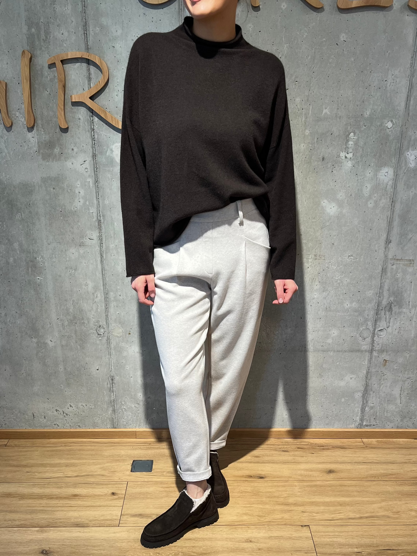 Cambio-Hose "Orchid" Milky Greige
