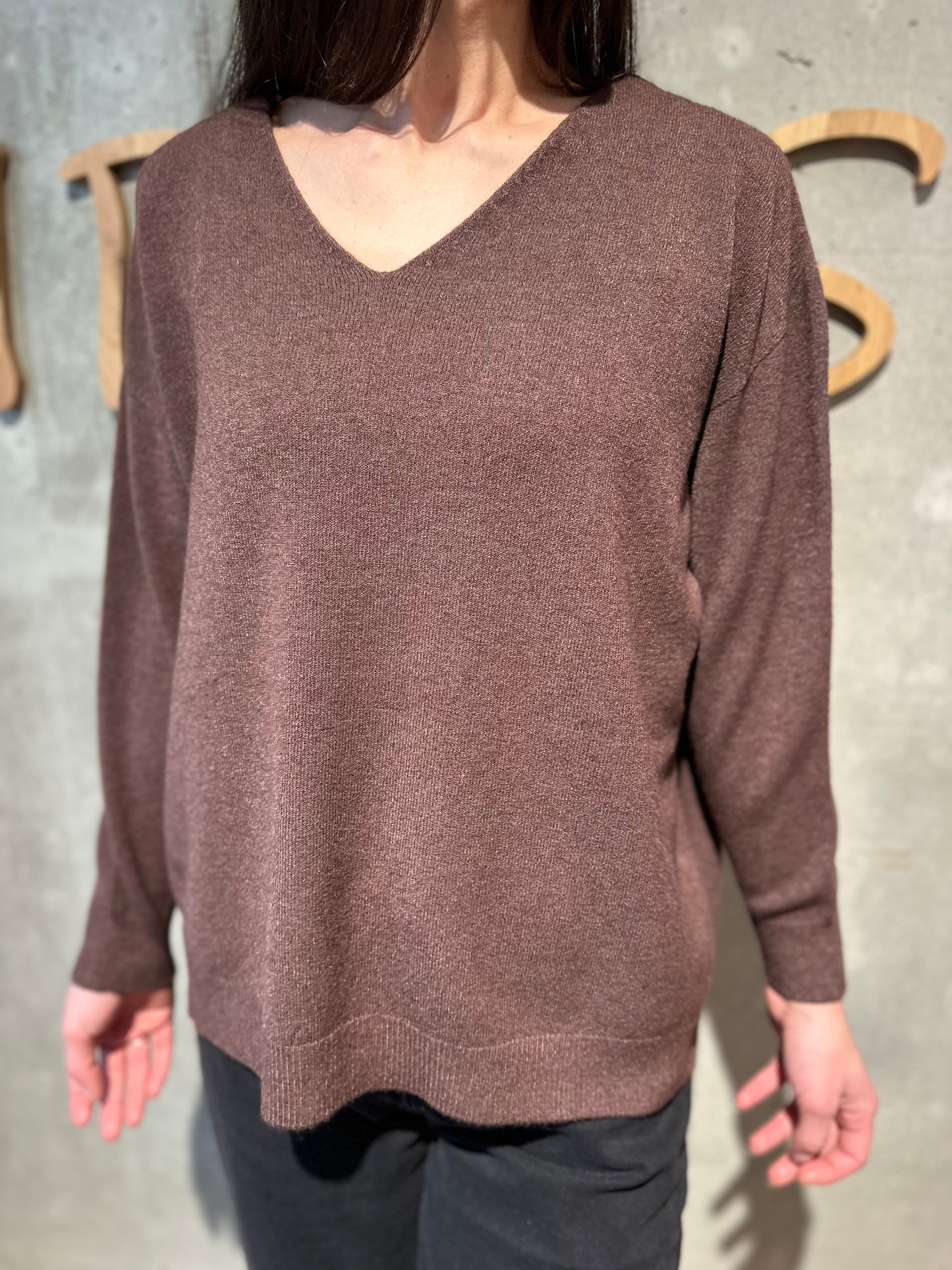 MG-Pulli "Madita V-Neck" - Versch. Farben