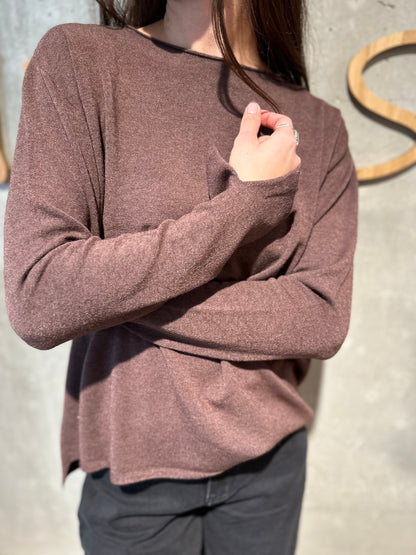 MG-Pulli "Mia Rundhals mit Ärmelschlitz" - Versch. Farben