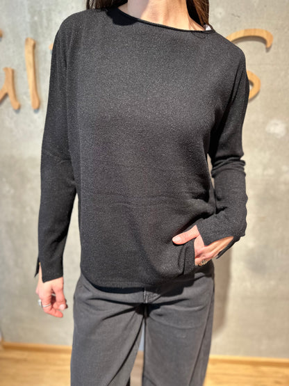 MG-Pulli "Mia Rundhals mit Ärmelschlitz" - Versch. Farben