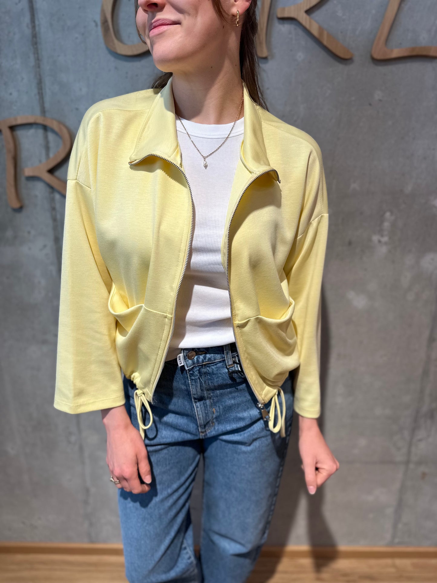 Zip-Jacke "Zendaya verkürzt" - Versch. Farben