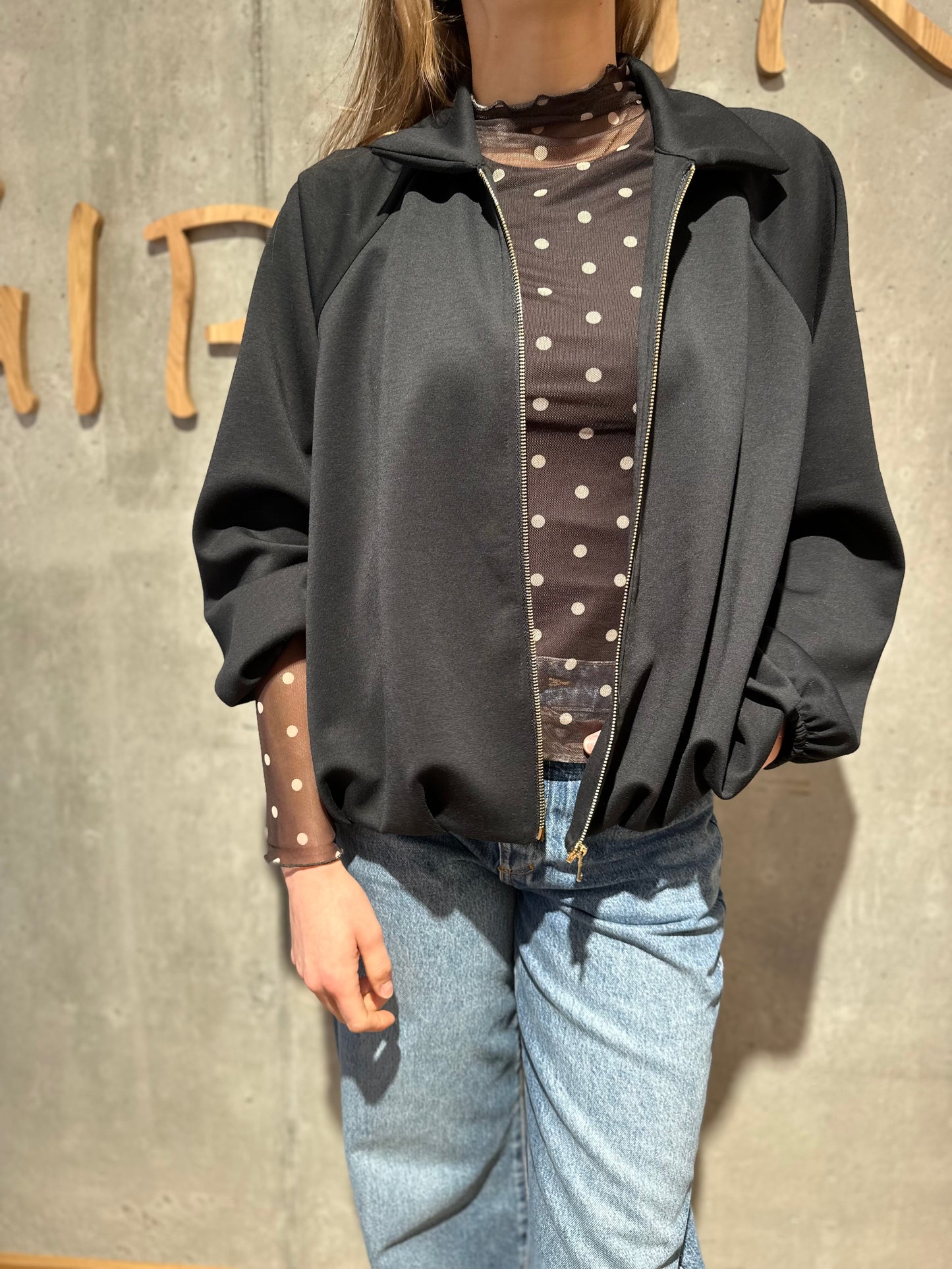 Shirt "Sienna Mesh mit Punkten" - Versch. Farben