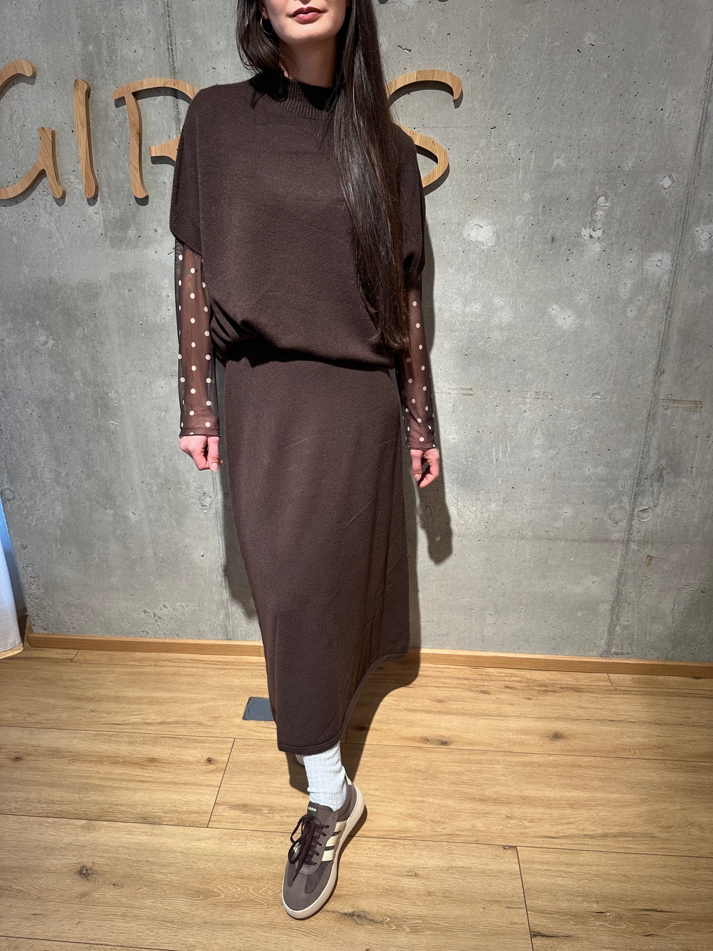 Shirt "Sienna Mesh mit Punkten" - Versch. Farben