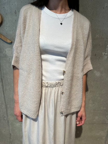 Cardigan "Carola kurzarm" - Versch. Farben
