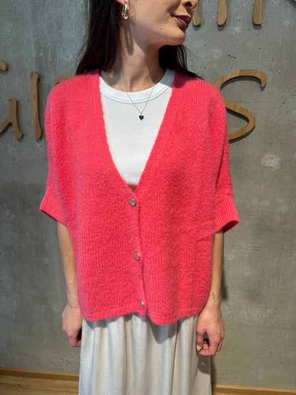 Cardigan "Carola kurzarm" - Versch. Farben