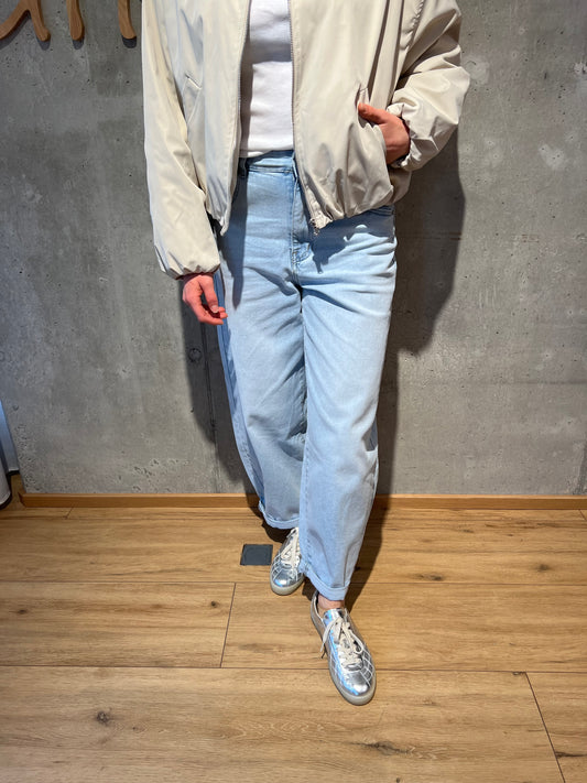 Jeans "Josepha Ballon" Hellblau