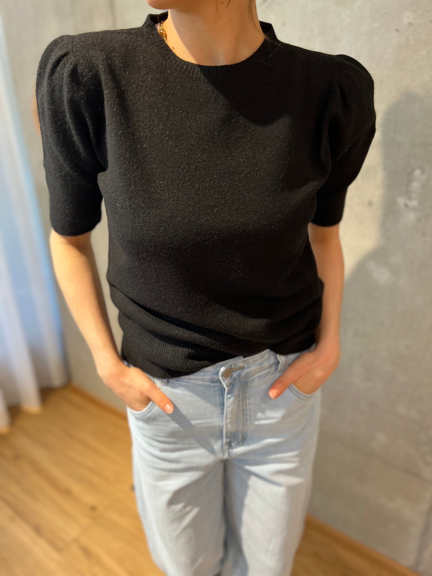 MG-Pulli "Moni Puffärmel kurzarm" versch. Farben