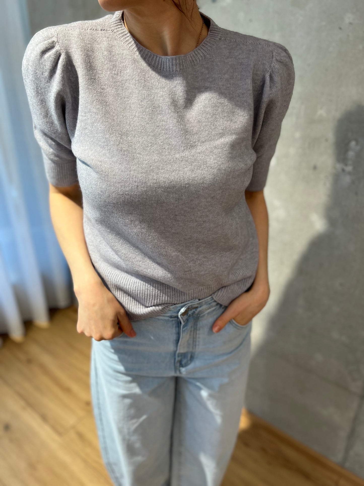 MG-Pulli "Moni Puffärmel kurzarm" versch. Farben