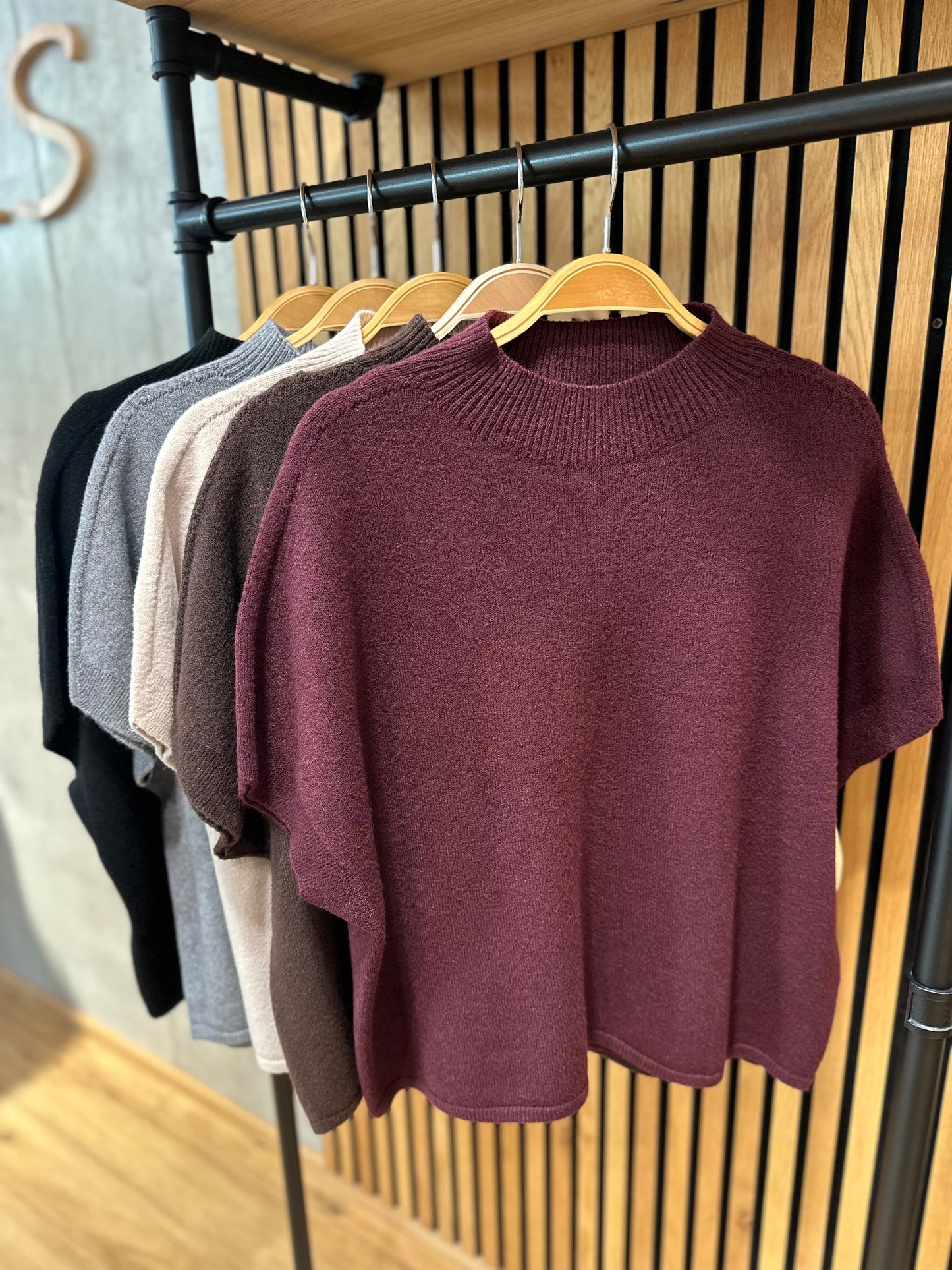 Pulli "Pansy 1/2arm Stehkragen" - Versch. Farben