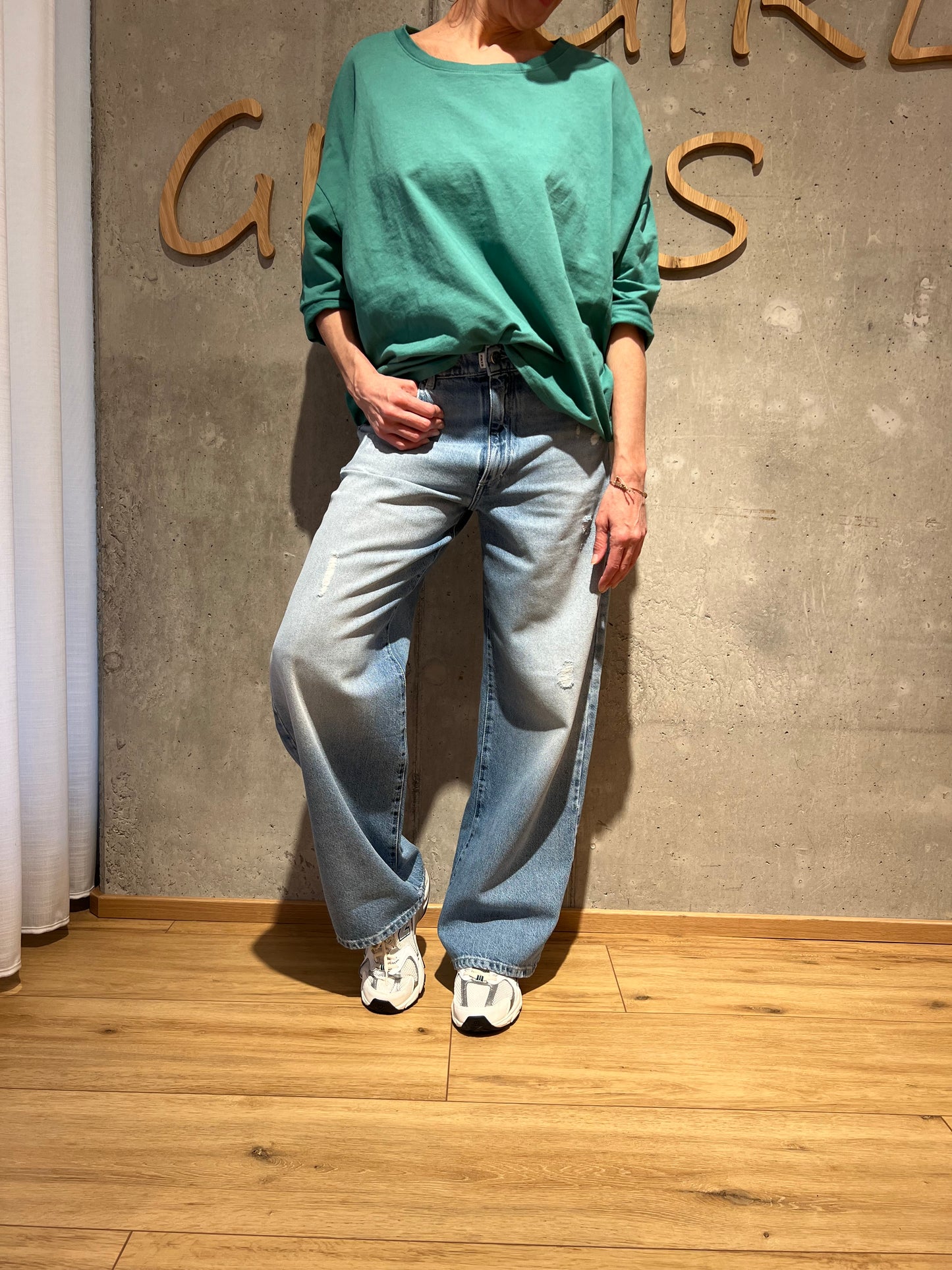 Jeans "26_THE LOOSE 19" Hellblau