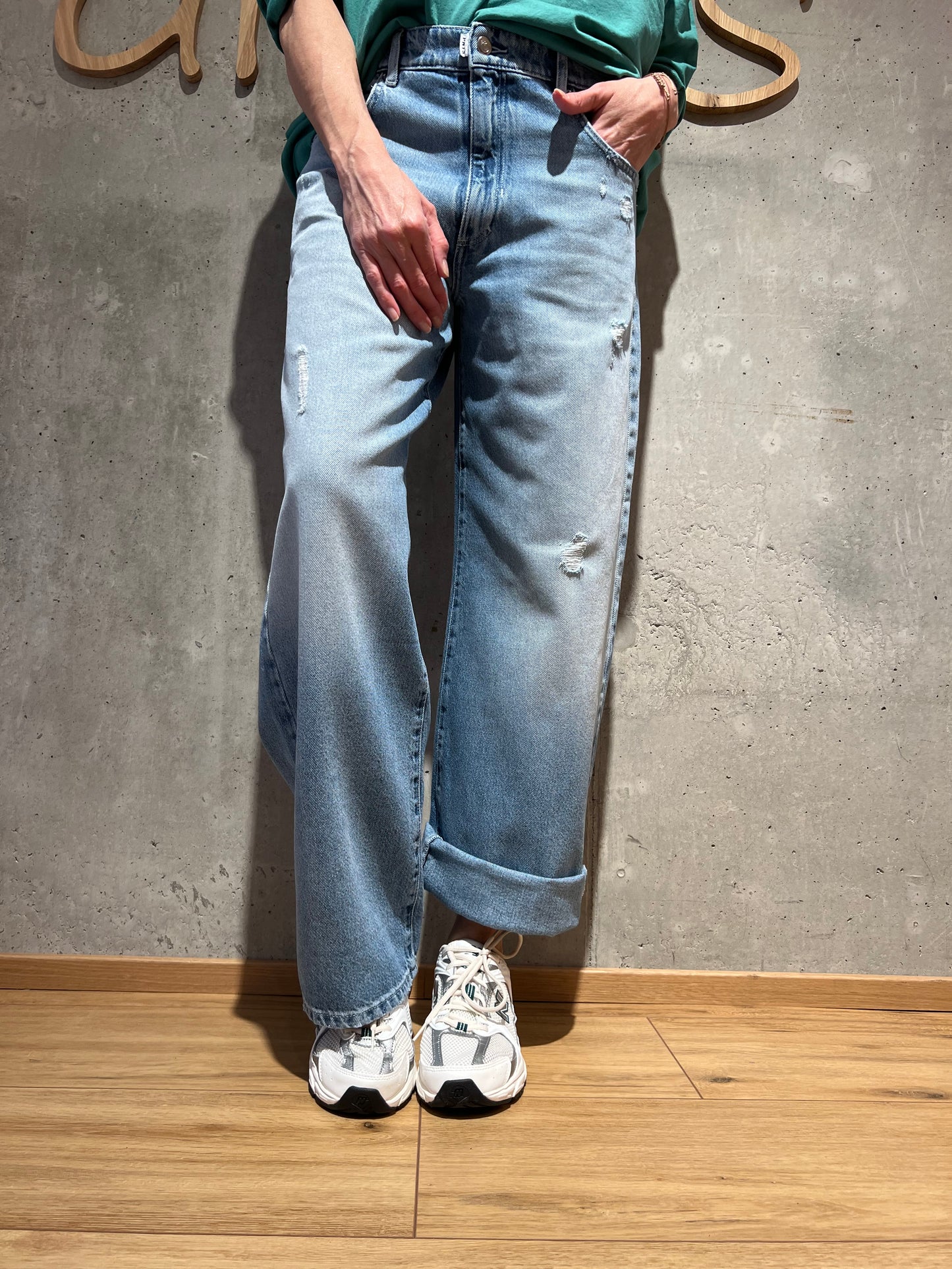 Jeans "26_THE LOOSE 19" Hellblau