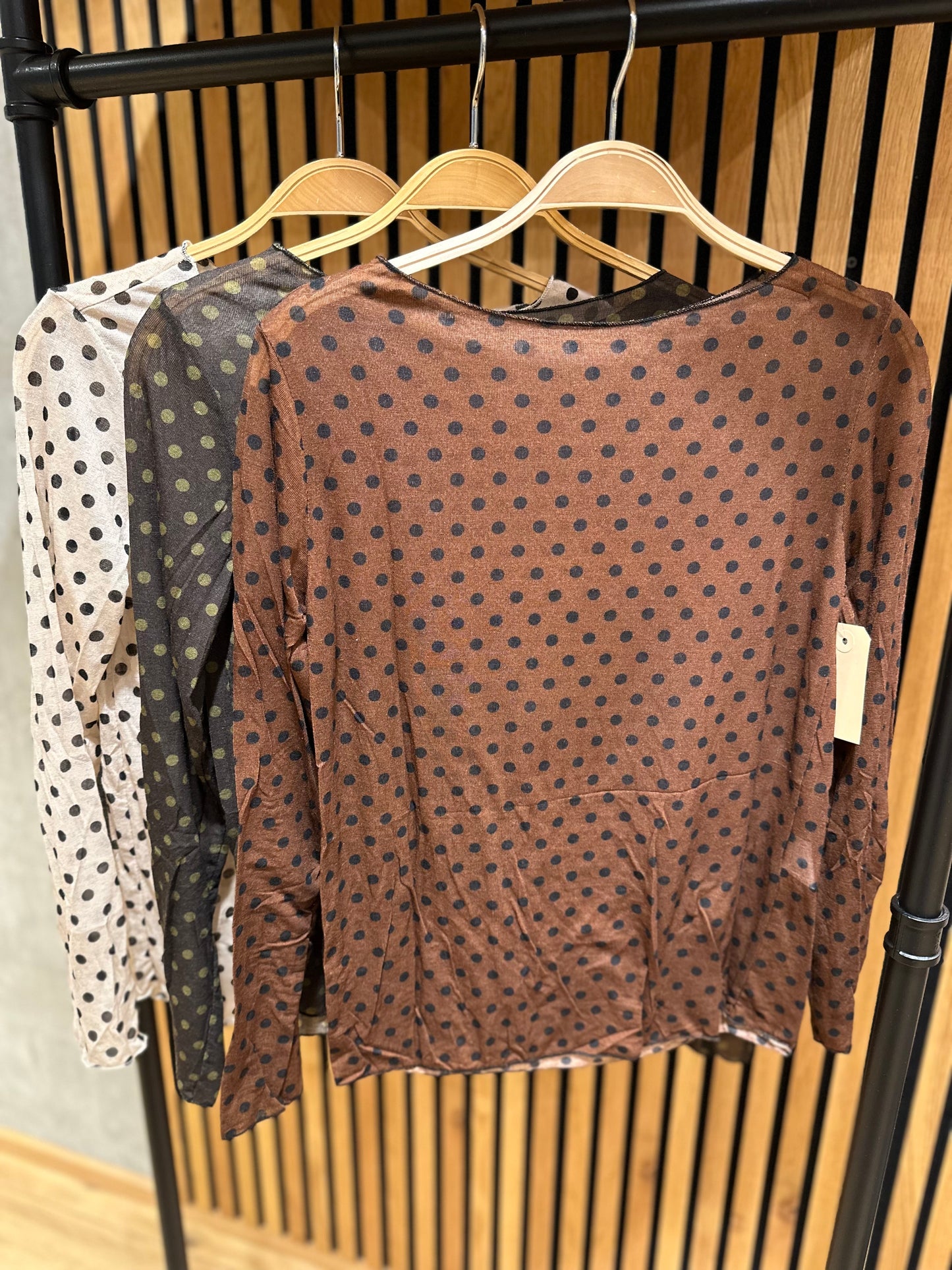 Shirt "Sue Polka Dots" - Versch. Farben