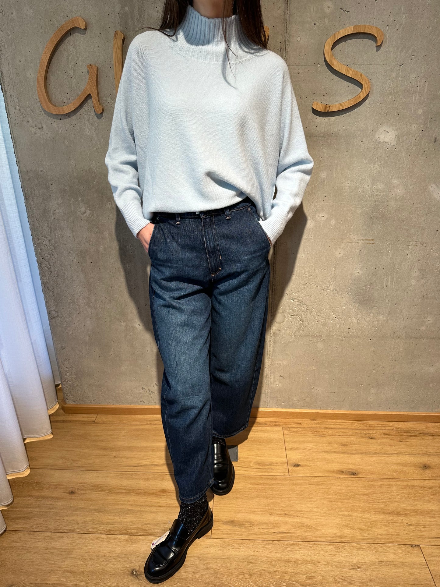 MG Pulli "Mabel Stehkragen" versch. Farben