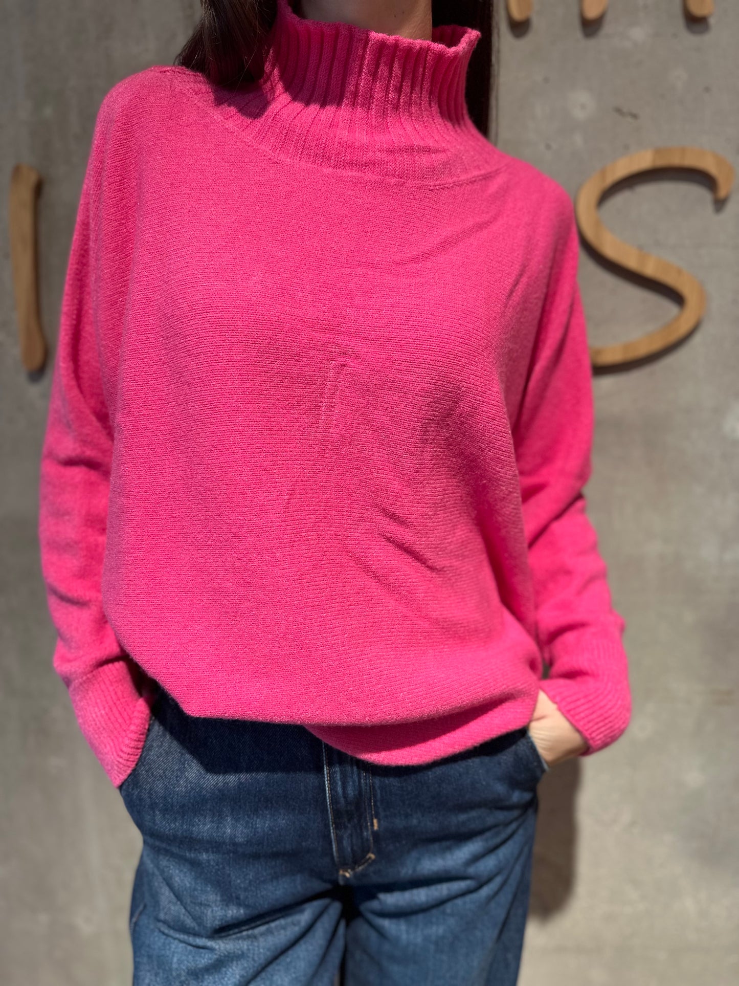 MG Pulli "Mabel Stehkragen" versch. Farben