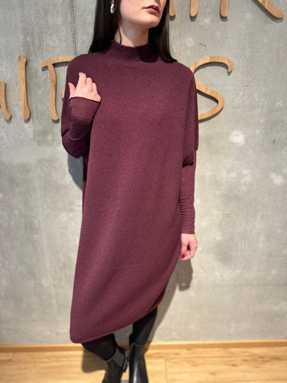 MG-Kleid "Muriel Stehkragen 1/2arm" - Versch. Farben