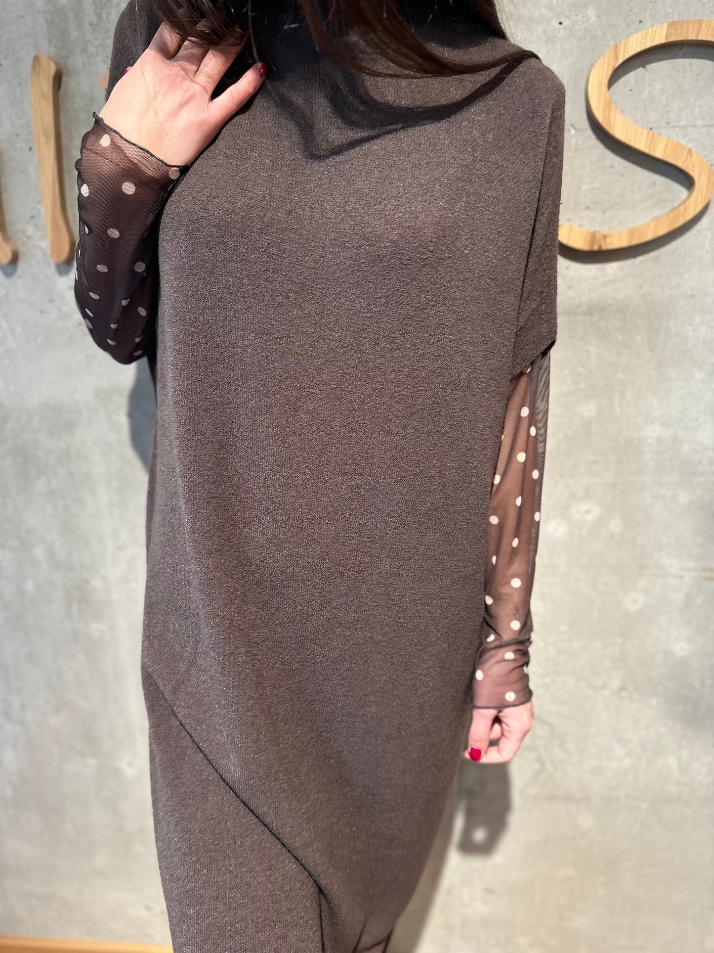 MG-Kleid "Muriel Stehkragen 1/2arm" - Versch. Farben