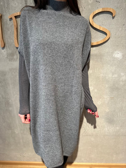 MG-Kleid "Muriel Stehkragen 1/2arm" - Versch. Farben