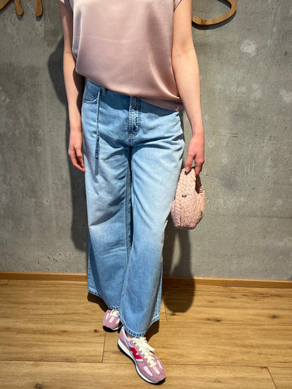 Cambio-Jeans "Palazzo 5360" Hellblau