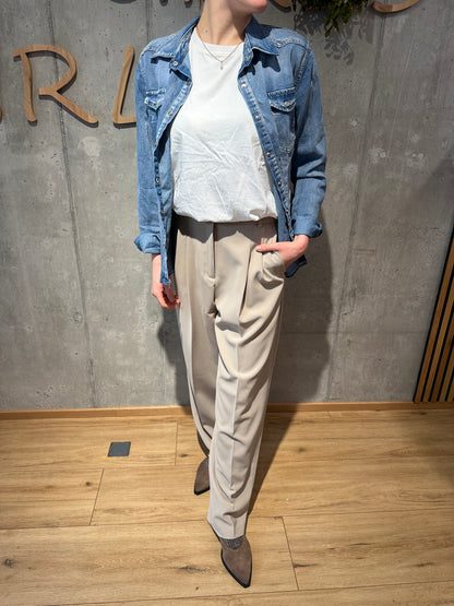 Jeanshemd "Jordan" Hellblau