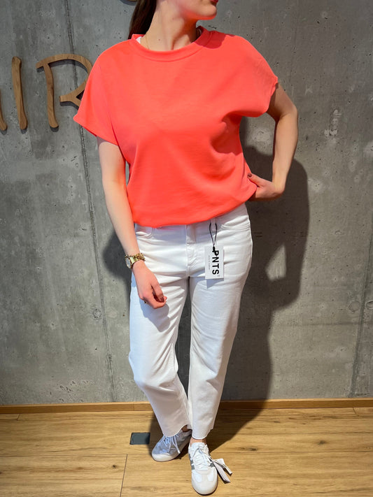 PNTS-Jeans "THE MINI S" Weiß