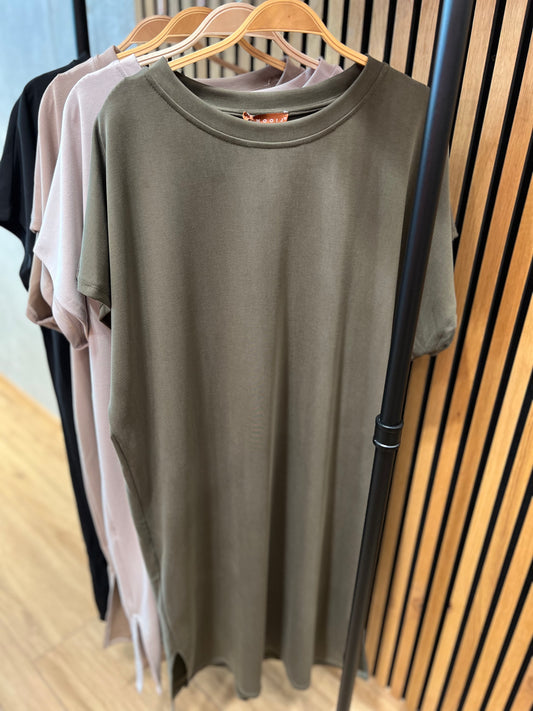 T-Shirt-Kleid "Kiyah" - Versch. Farben
