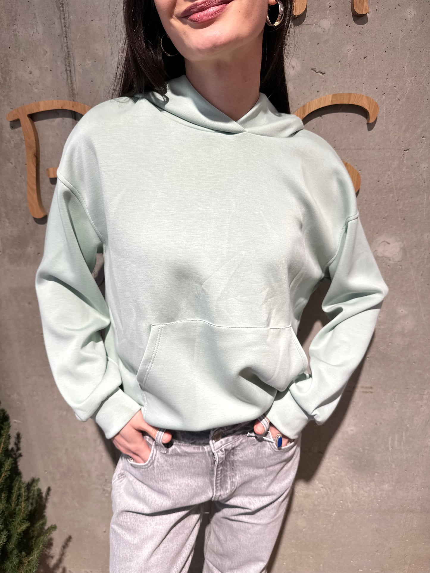 Hoodie "Henley" - Versch. Farben