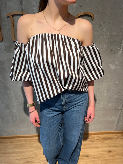 Shirt "Selma off-shoulder" - Versch. Farben