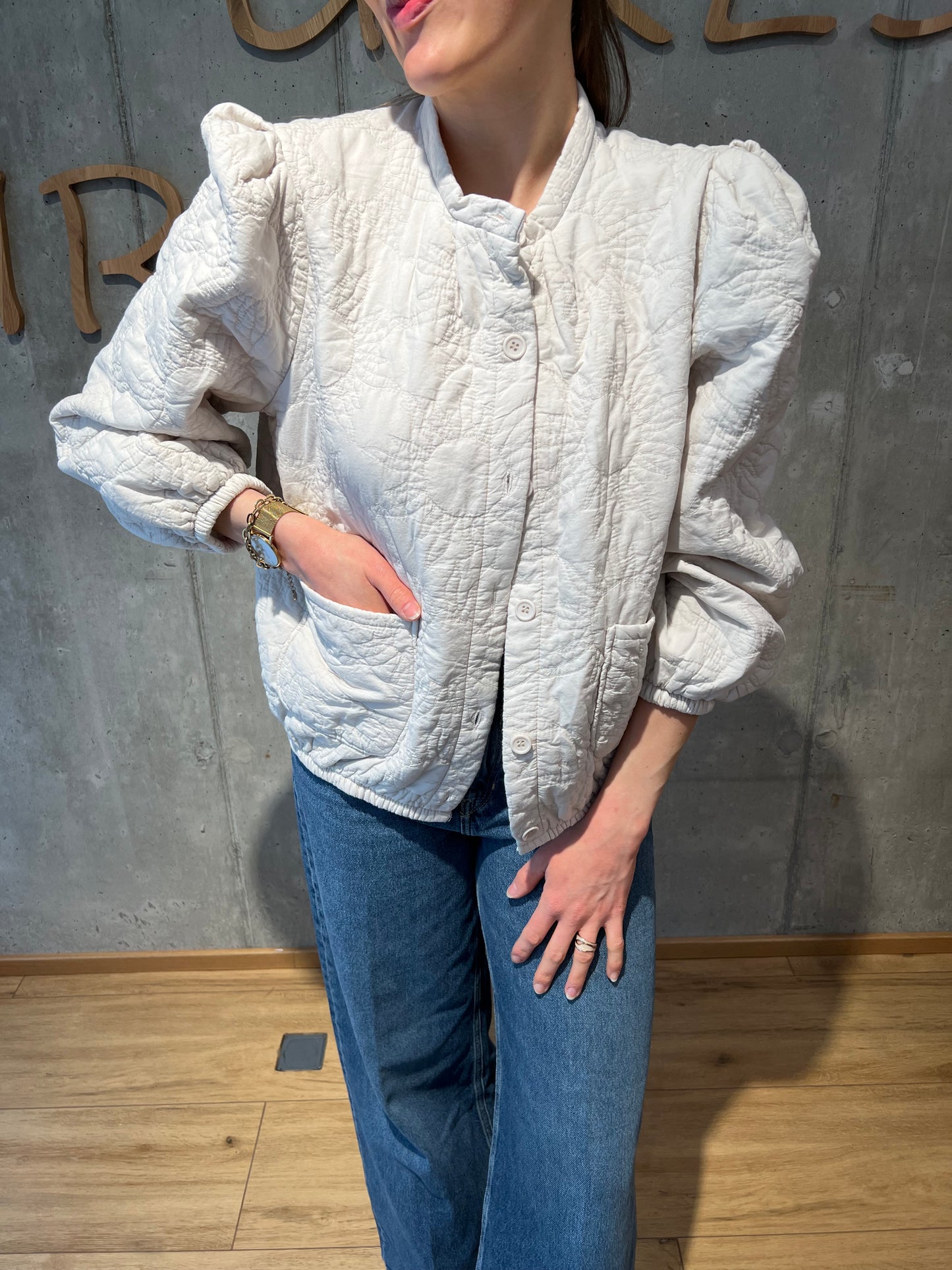 Jacke "Jasmin" Beige