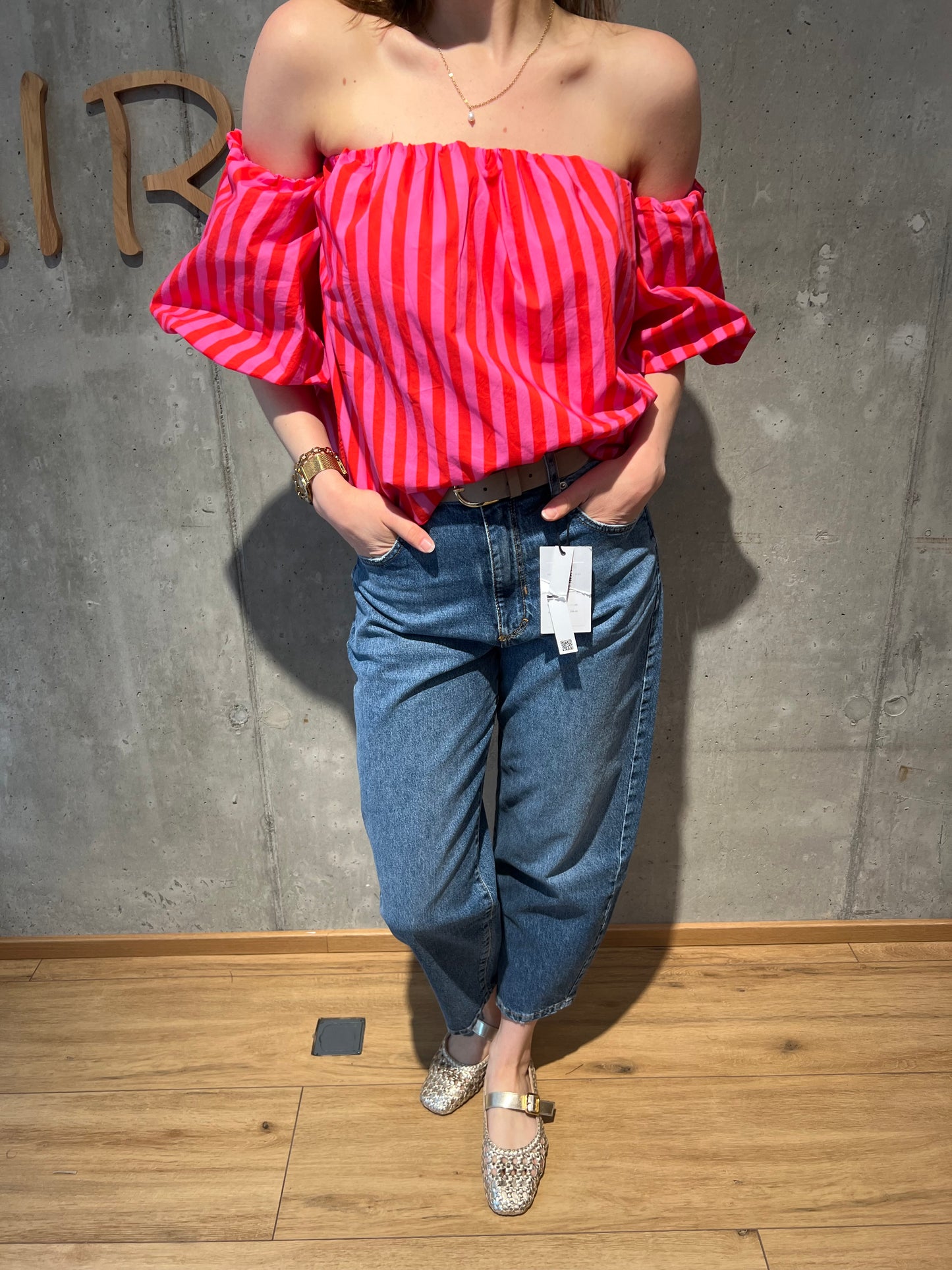 Shirt "Selma off-shoulder" - Versch. Farben