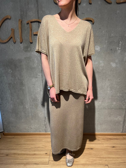 Glitzer-Shirt "Greta" - Versch. Farben