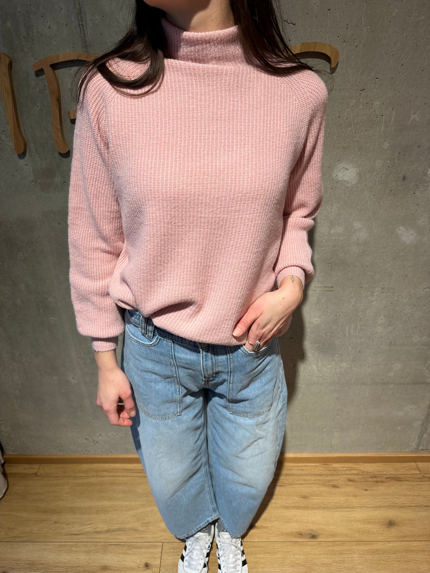 MG-Pulli "Miri Ripp-Stehkragen" versch. Farben