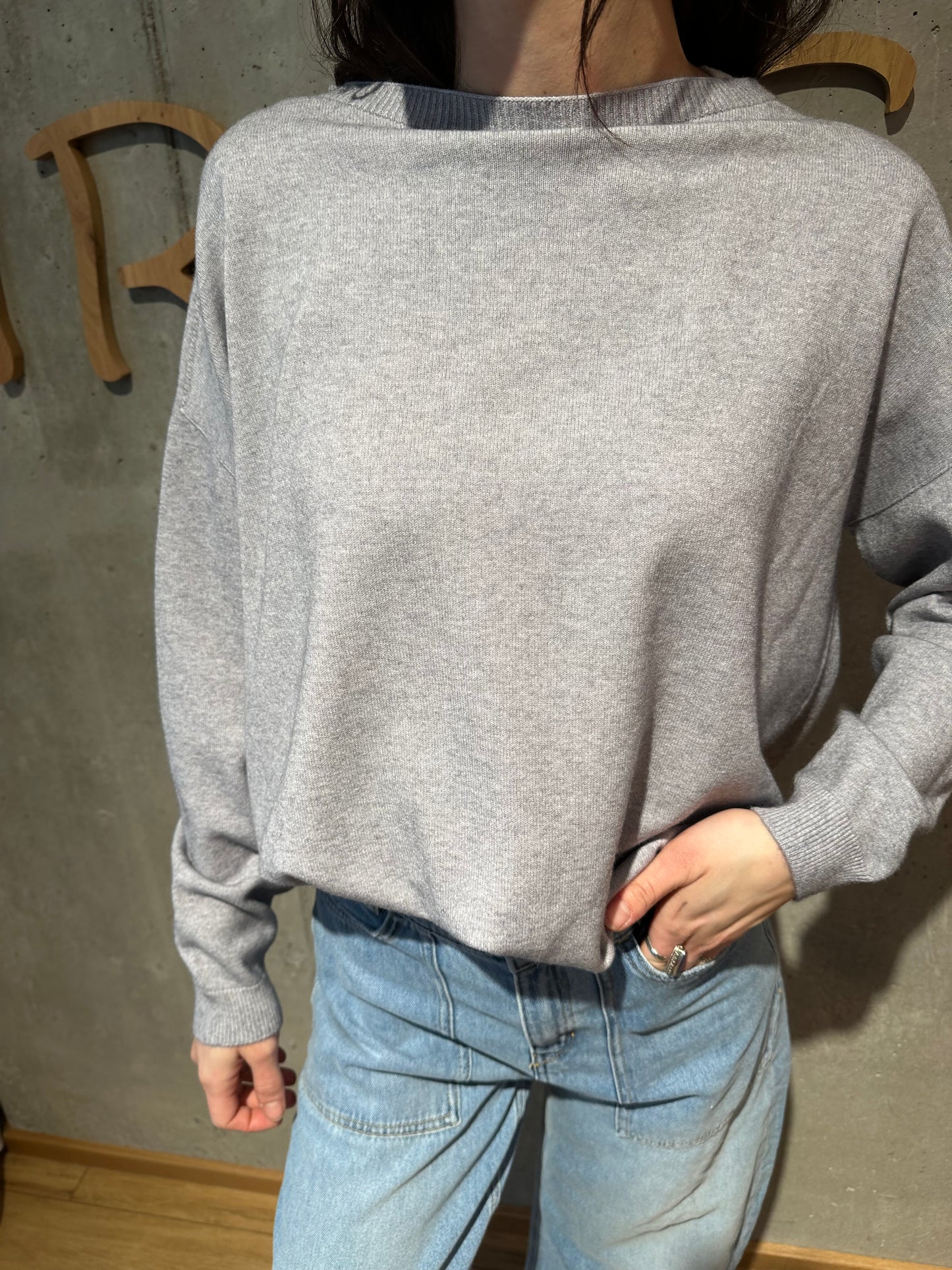 MG-Pulli "Mara Rundhals" - Versch. Farben