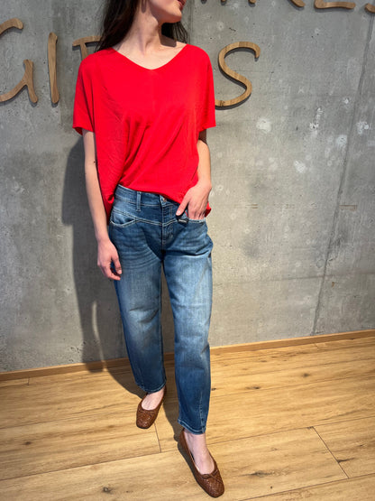 Jeans "Elin" Mittelblau