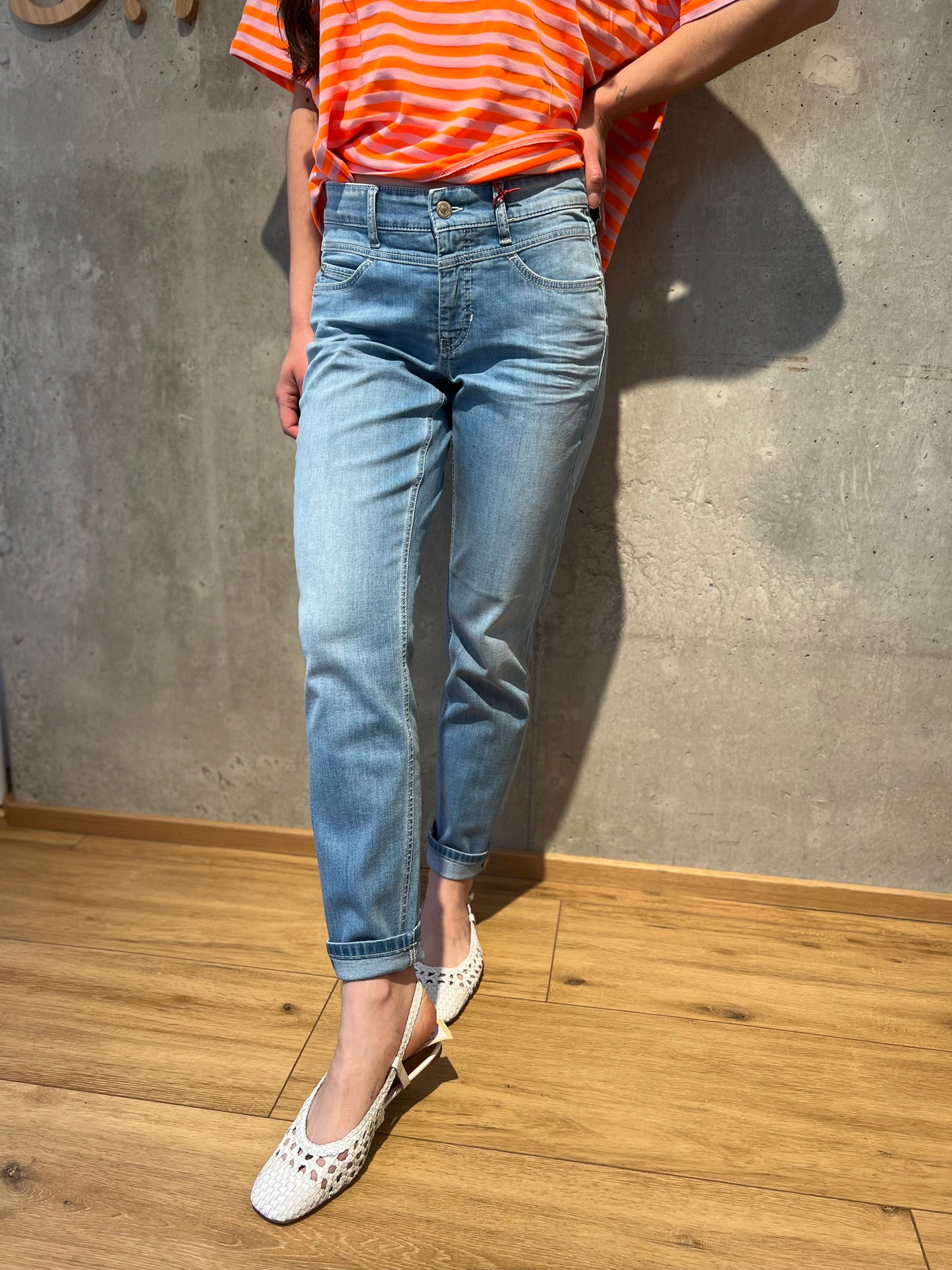 Jeans "Posh" Hellblau