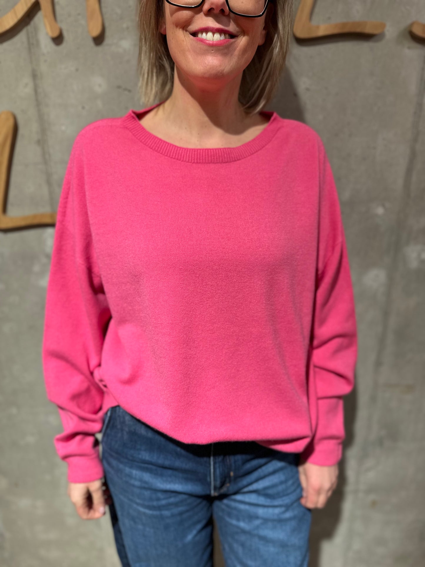 MG-Pulli "Mara Rundhals" - Versch. Farben