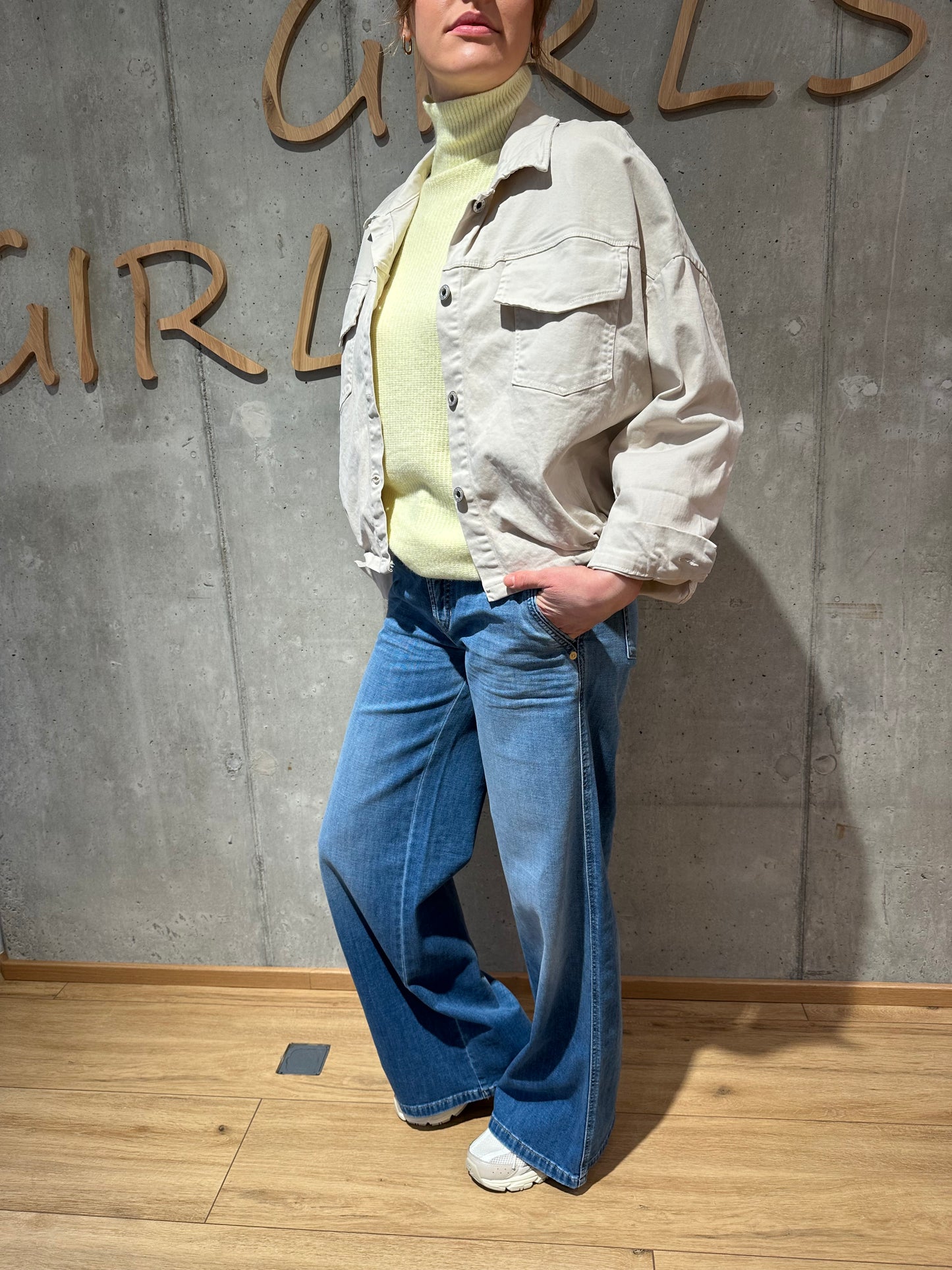 Cambio Jeans "Alek" Mittelblau