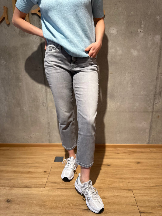 Cambio Jeans "Piper Short" grau