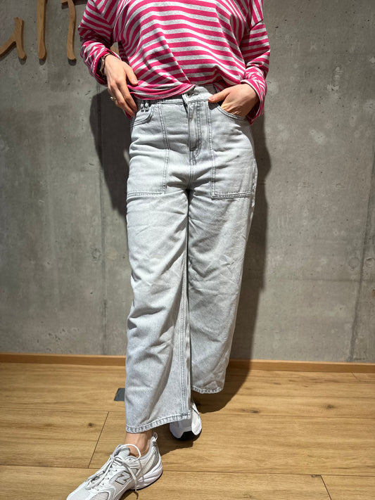 Jeans "DERIVE 6900" Hellgrau