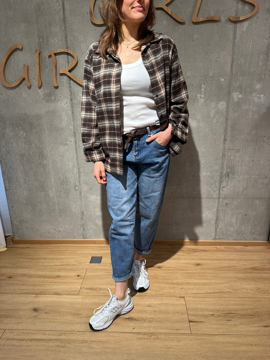 Jeans "Julienne O-Shape" Mittelblau