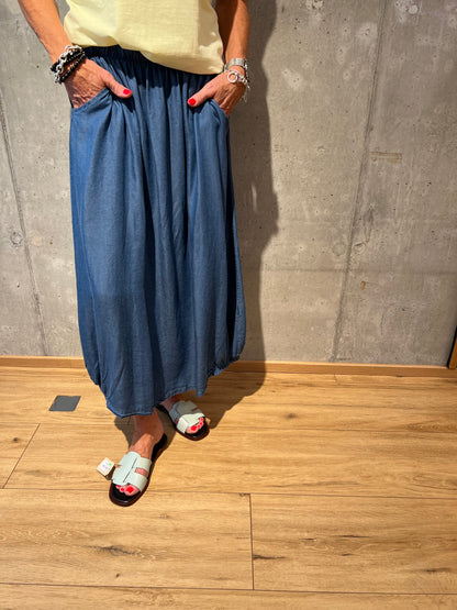 Rock "Rieke denim" - Versch. Farben