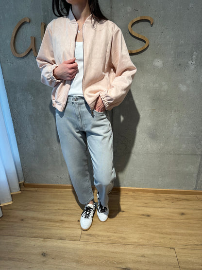 Bomberjacke "Bethany Wildlederoptik" - Versch. Farben