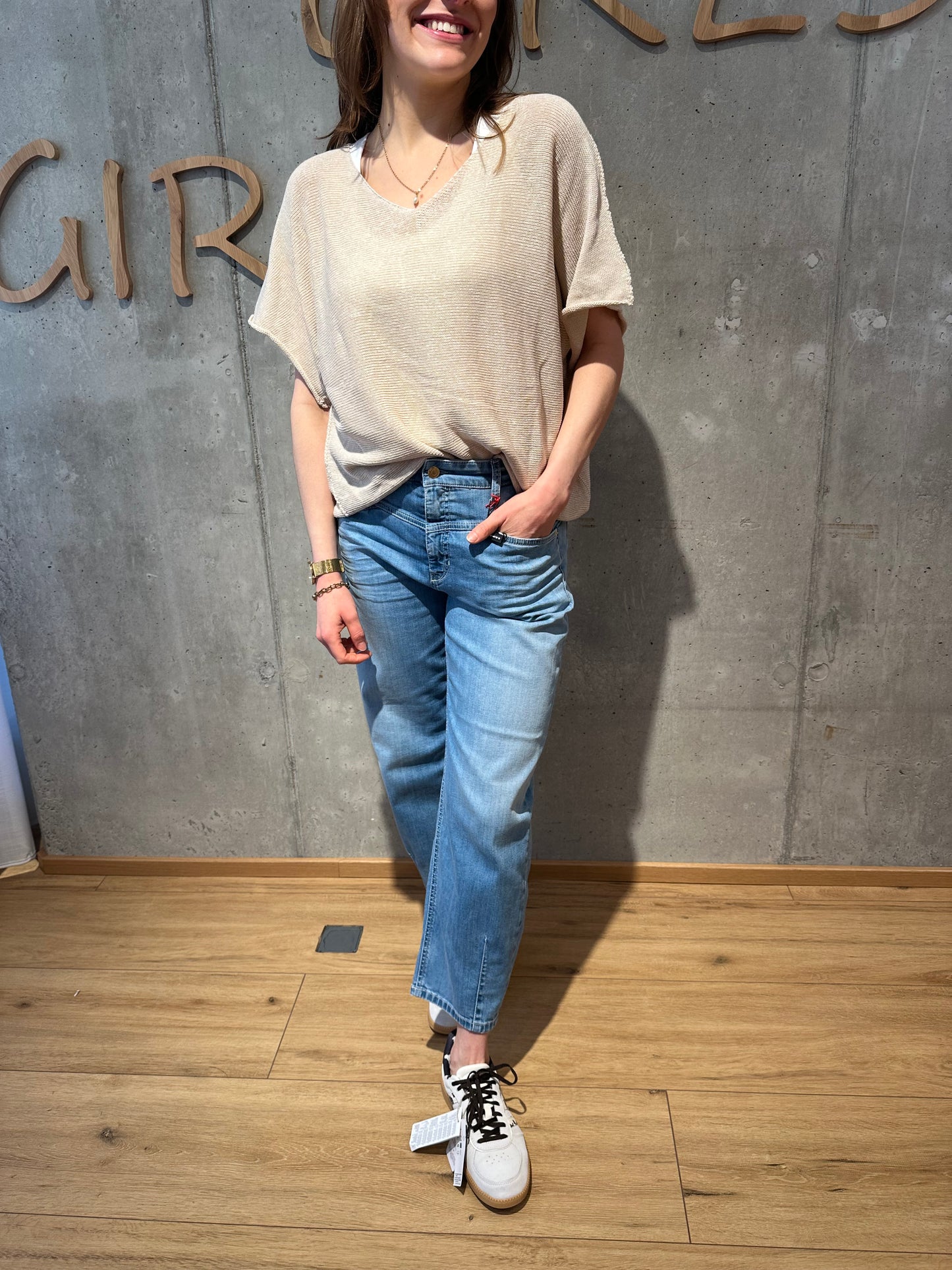 Jeans "Elin" Hellblau