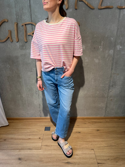 Halbarm-Sweaty "Sina gestreift" - Versch. Farben