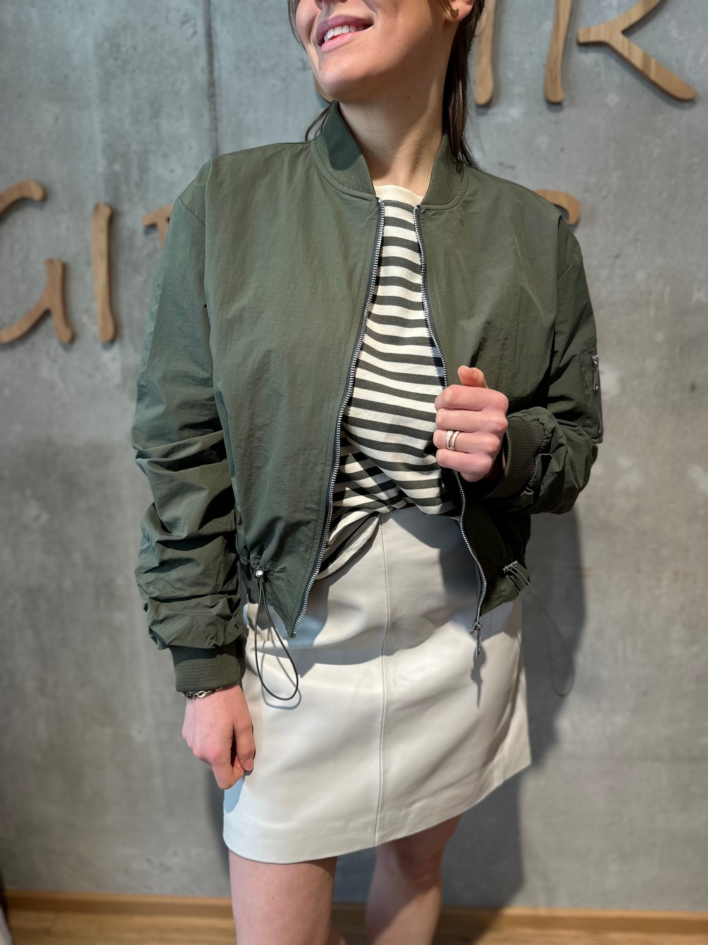 Halbarm-Sweaty "Sina gestreift" - Versch. Farben