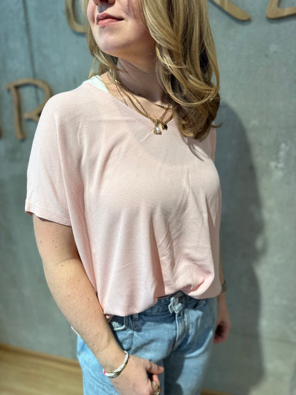 Shirt "Solveig V-Neck" - Versch. Farben