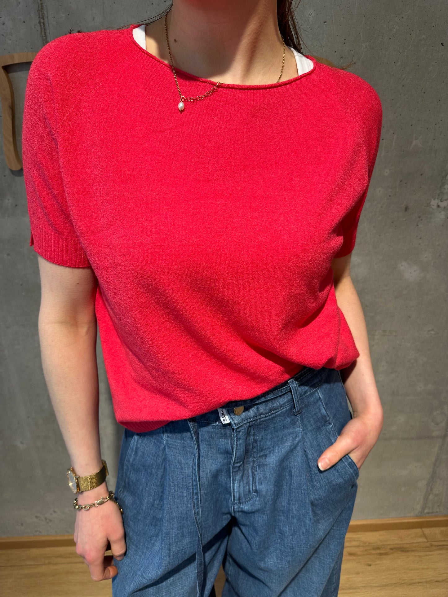 MG-Pulli "Marie mit Schlitzen" - Versch. Farben