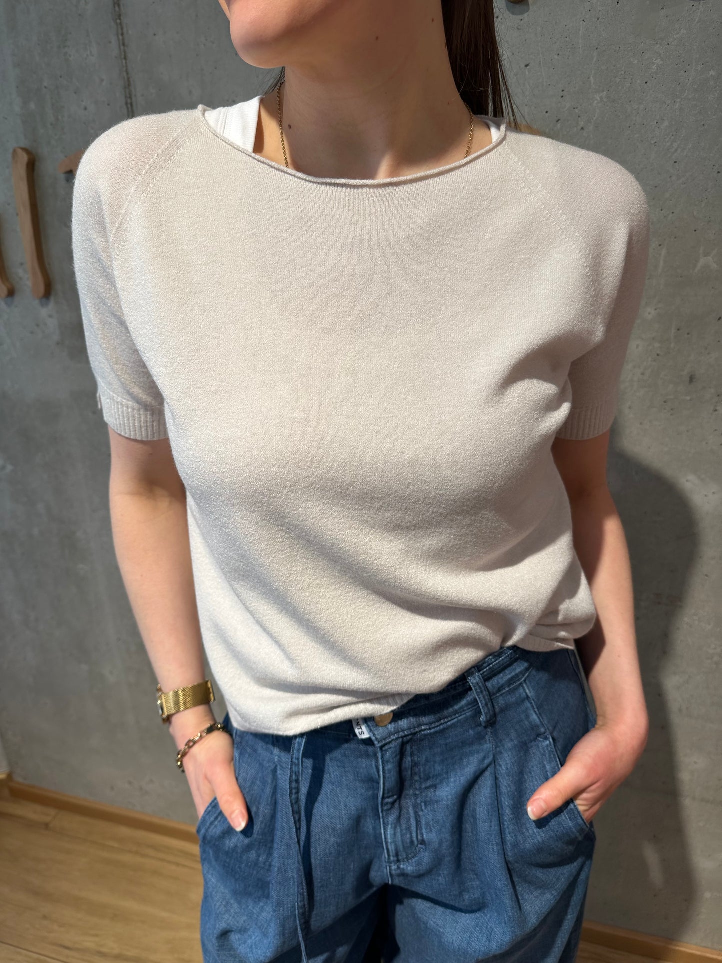 MG-Pulli "Marie mit Schlitzen" - Versch. Farben