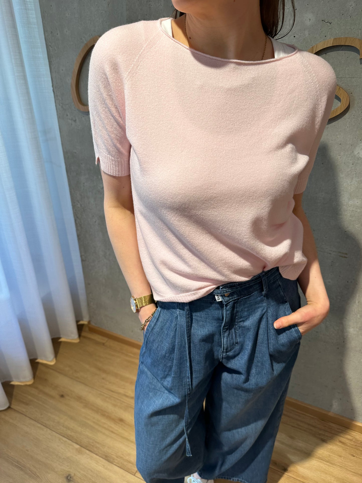 MG-Pulli "Marie mit Schlitzen" - Versch. Farben